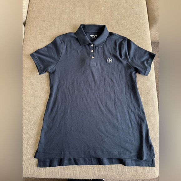 Lands' End Tops - Lands’ End Women’s Polo Shirt – Navy Blue, Size Medium
